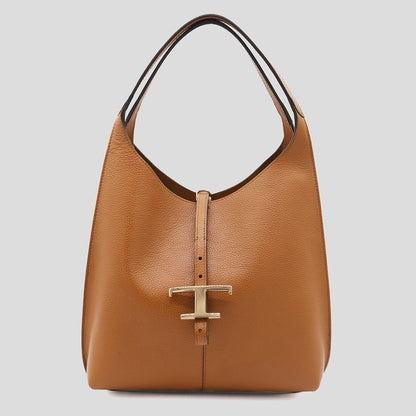 Tod'S brun läderaxelväska