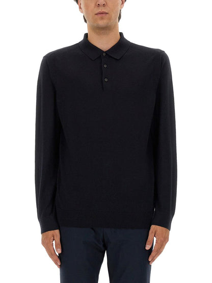 Boss Stickad Polo