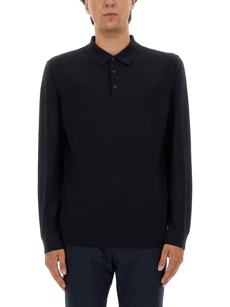 Boss Stickad Polo