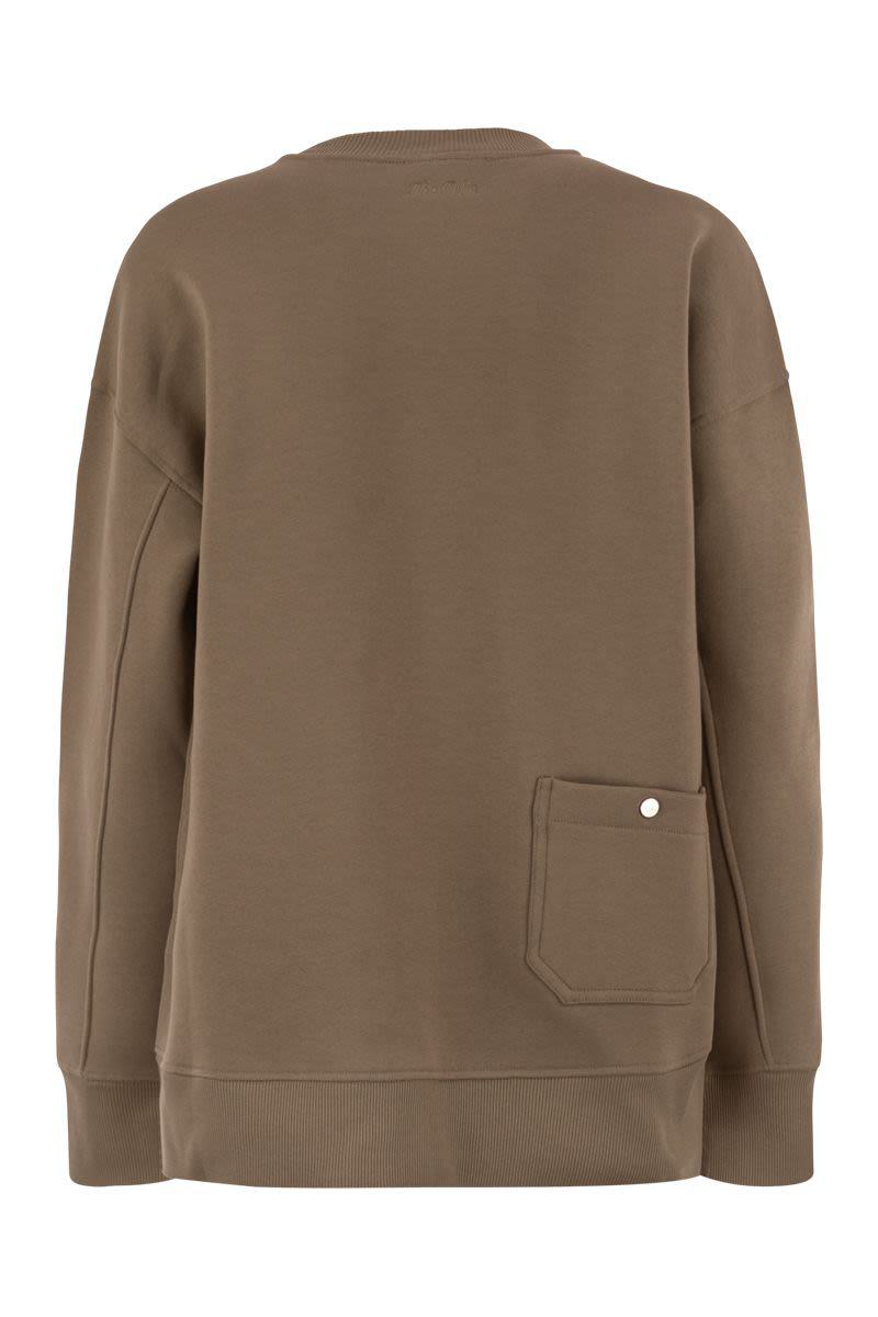 Max Mara Monza - Bomullströja med logotyp
