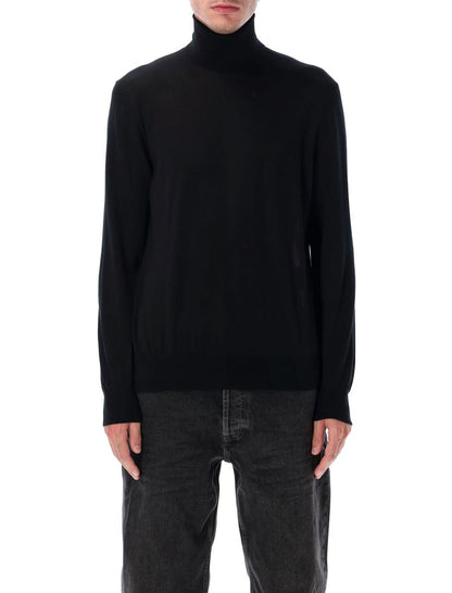 Saint Laurent fin ullpolokragetröja