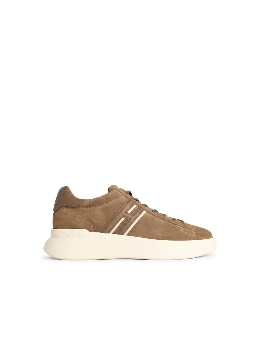 Hogan 'H580' Beige Mocka Sneakers