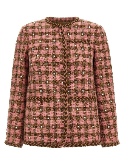 Giuseppe Di Morabito Rhinestone Blazer Jacka