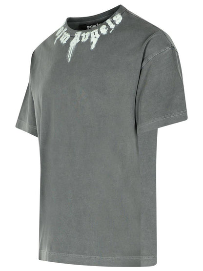 Palm Angels grå bomulls-t-shirt
