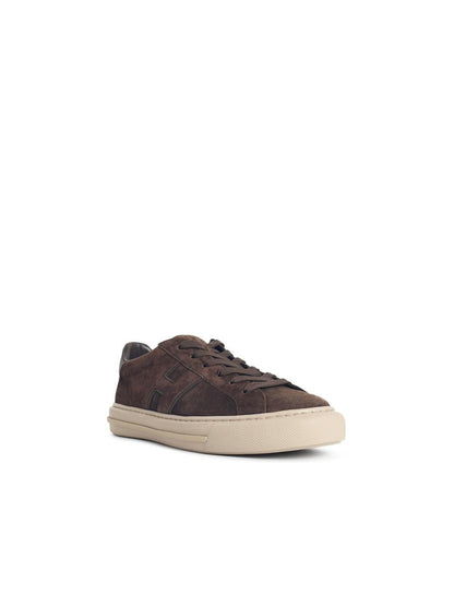 Hogan 'H691' Bruna Mocka Sneakers