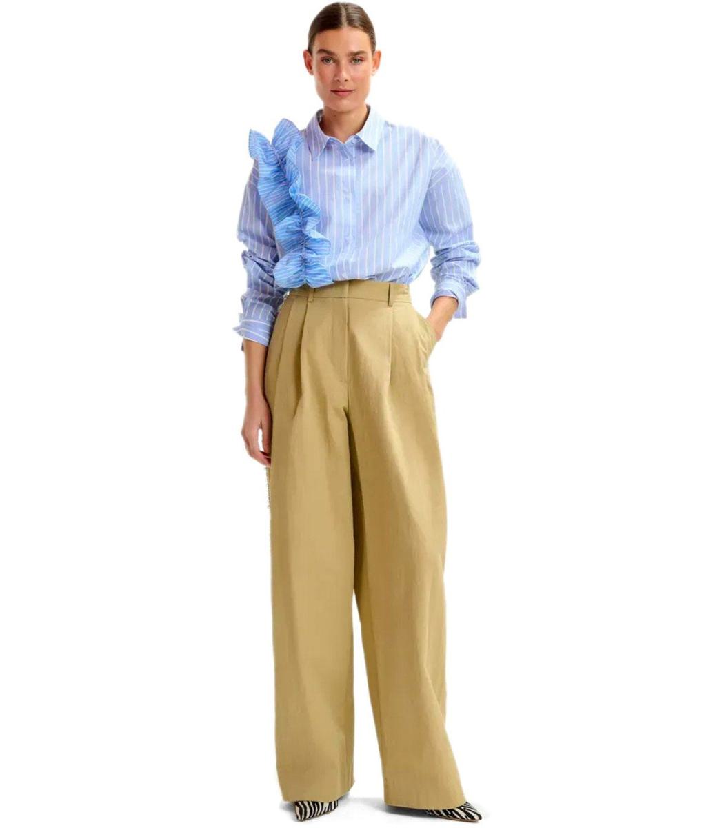 Essentiel Antwerp Iso Beige Byxor