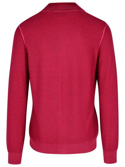 Gran Sasso Röd Virgin Wool-tröja
