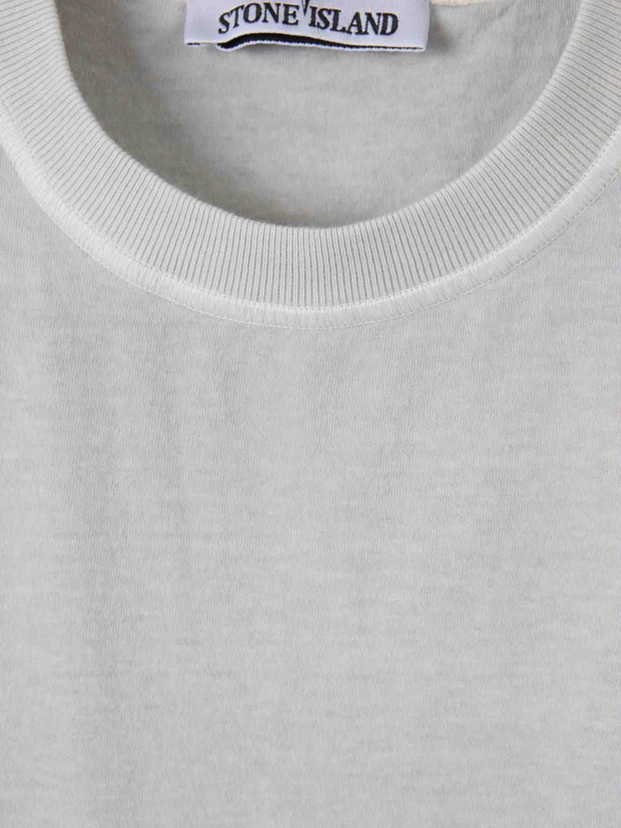 Stone Island bomullslappad t-shirt
