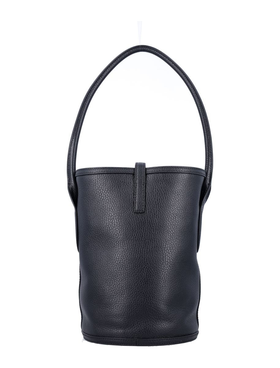 By Malene Birger Marylle Liten Kornig Läder Bucket Bag