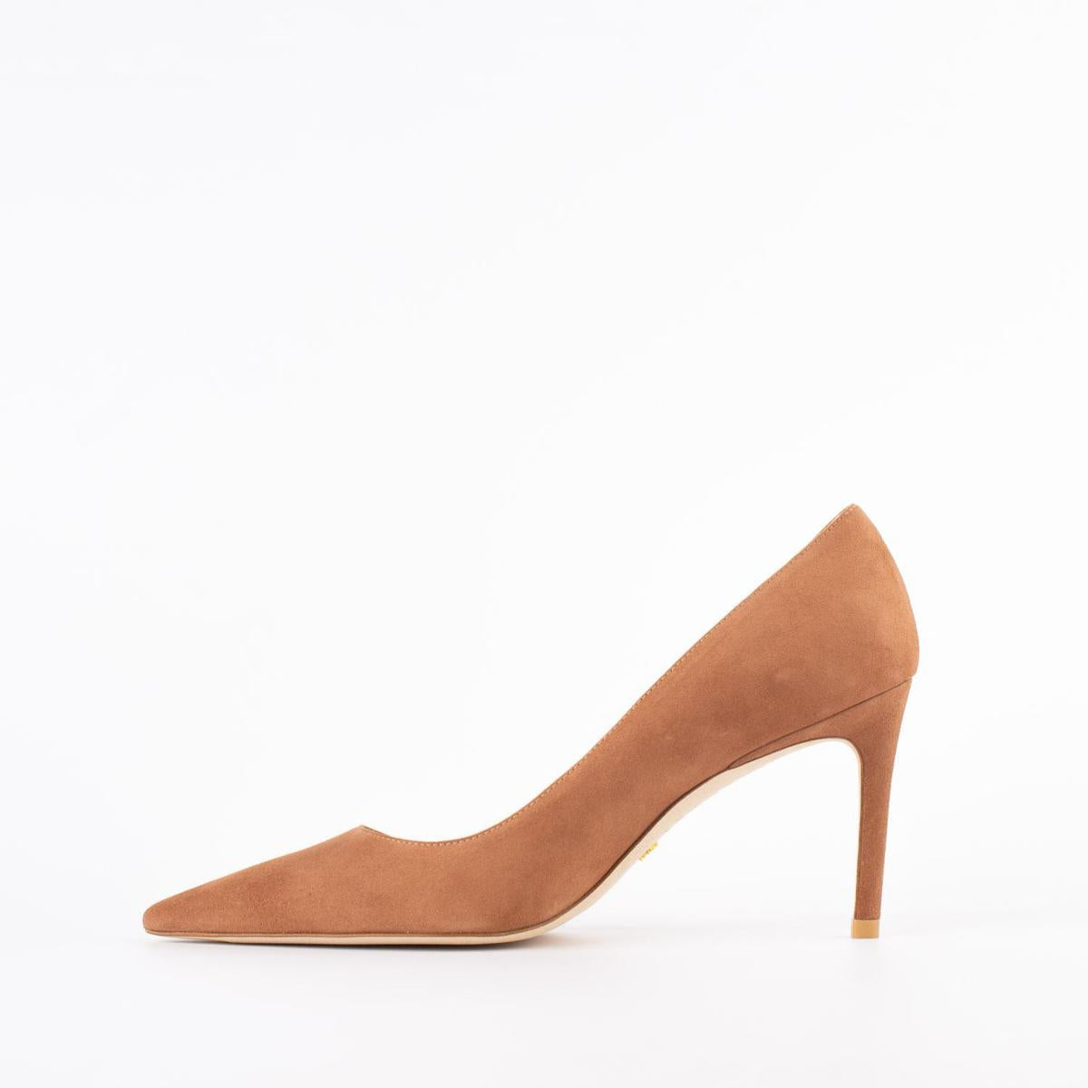 Stuart Weitzman Pumps i pudermönstrat mocka