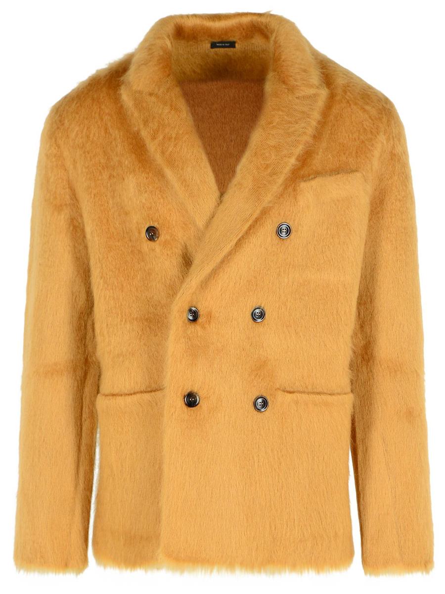 Tom Ford Karamellbeige Kashmirblandad Tröja