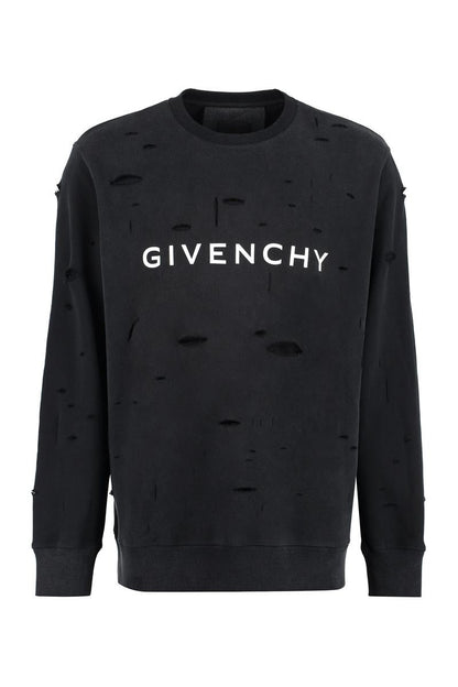 Givenchy bomullströja med rund hals