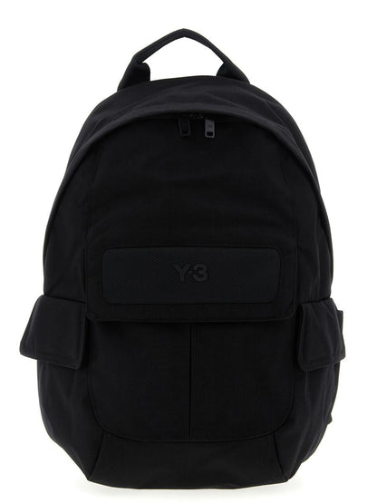 Y-3 Adidas Ryggsäck med liten logotypficka