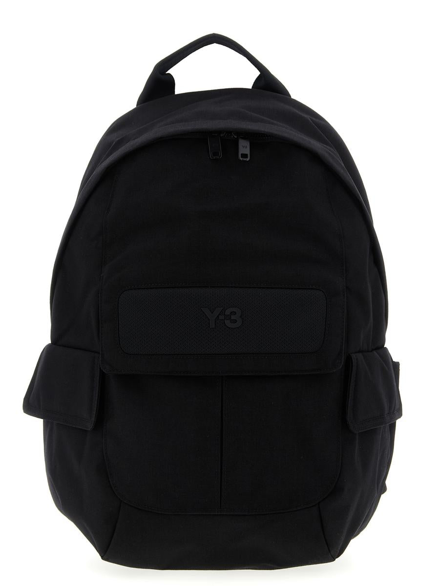 Y-3 Adidas Ryggsäck med liten logotypficka
