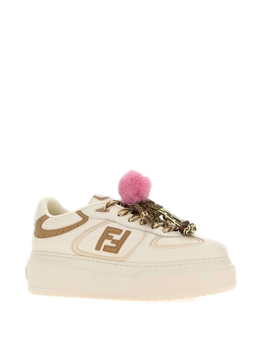 Fendi Fendi Match Charm-utsmyckade sneakers