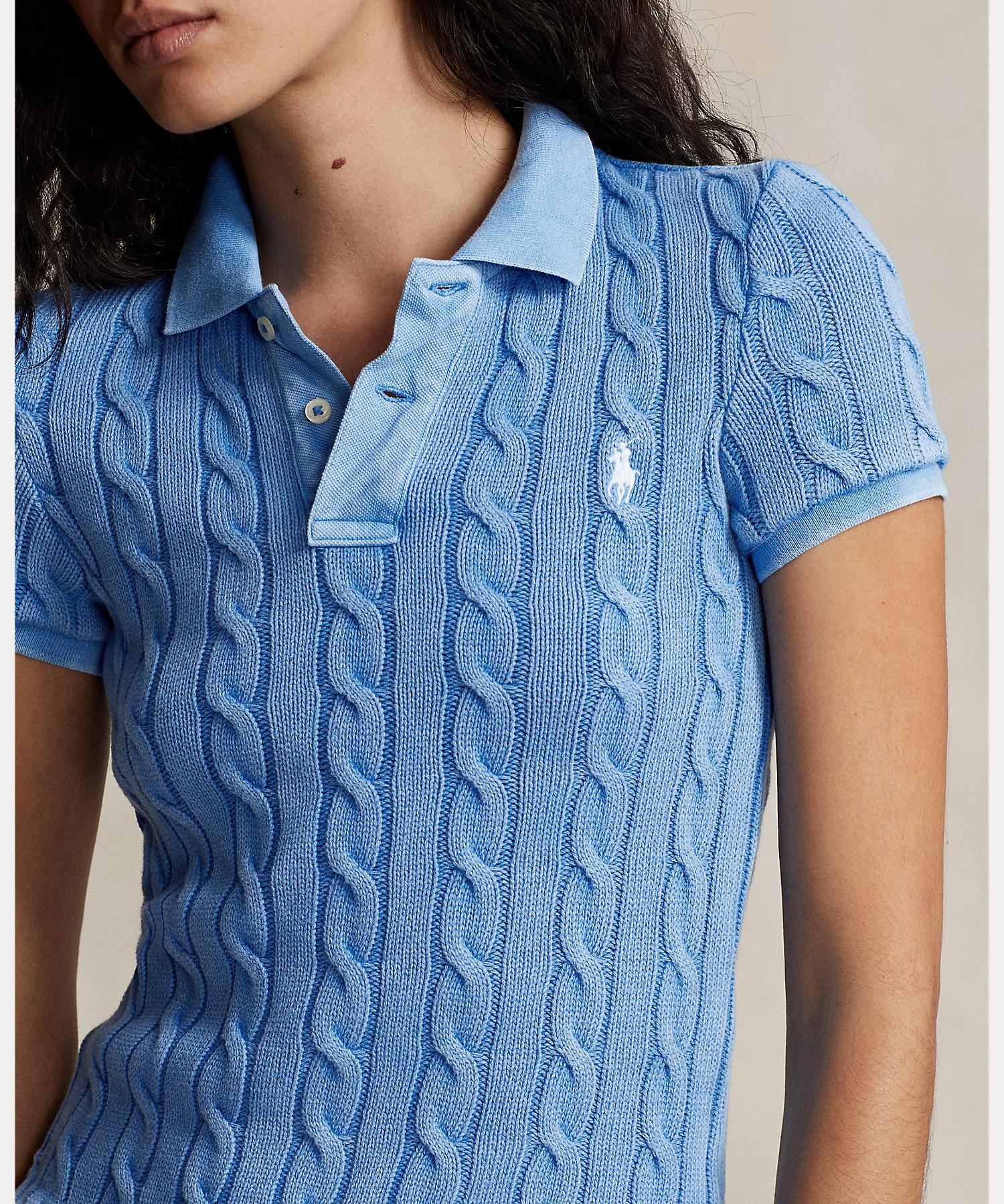 Polo Ralph Lauren kabelstickad pikétröja