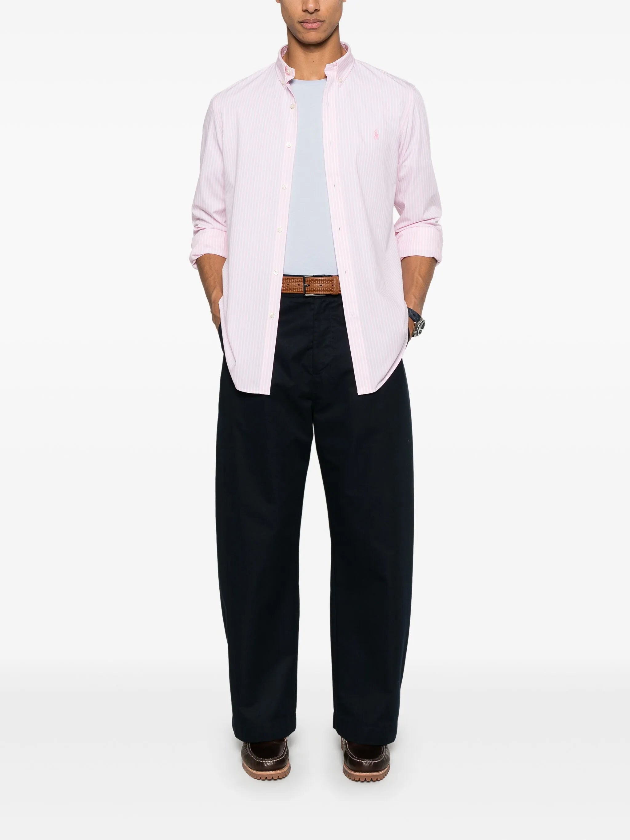 Slim fit oxfordskjorta