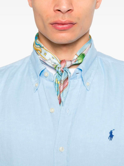 Skräddarsydd linneskjorta