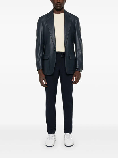 T-shirt med mineralfärgad ficka