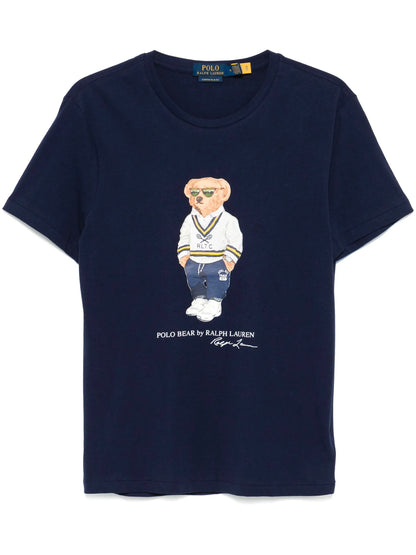 Polo Bear Anpassad Slim-Fit T-shirt