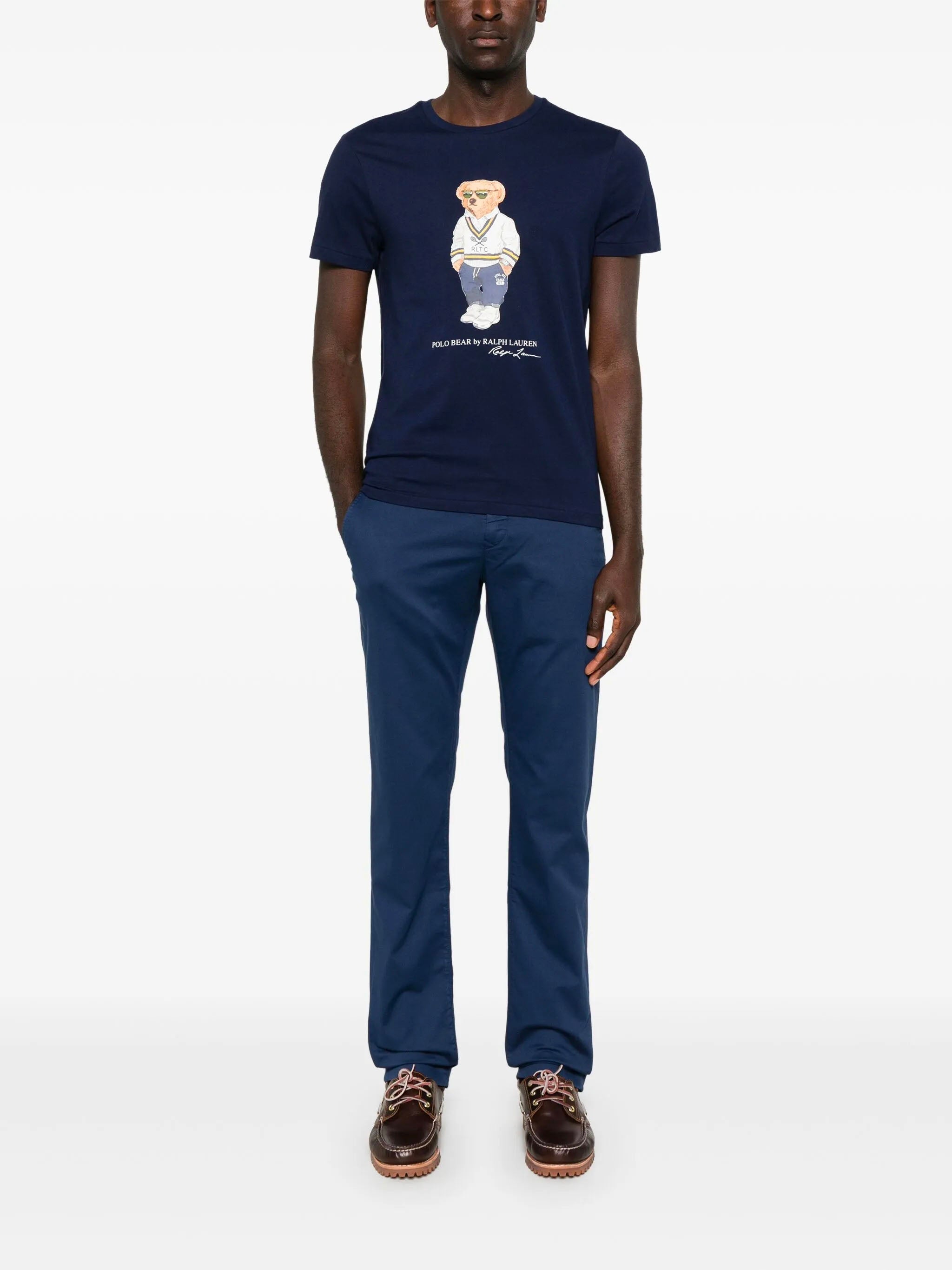 Polo Bear Anpassad Slim-Fit T-shirt