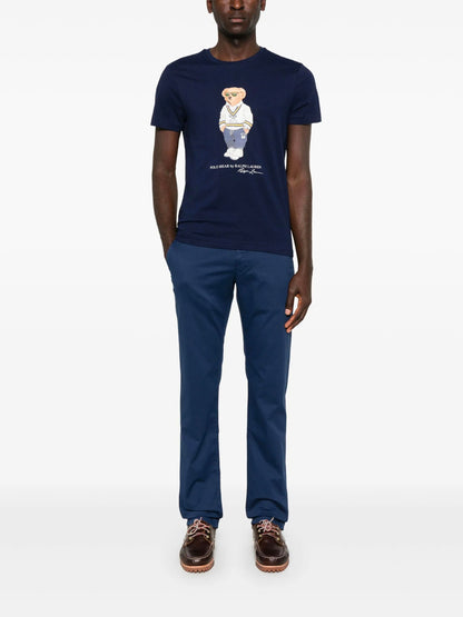 Polo Bear Anpassad Slim-Fit T-shirt