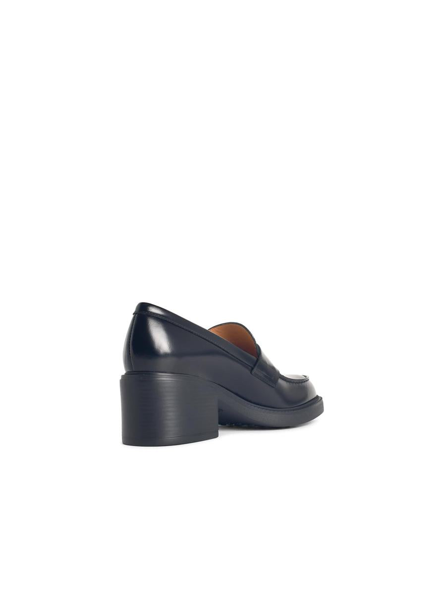 Tod's svarta läderloafers