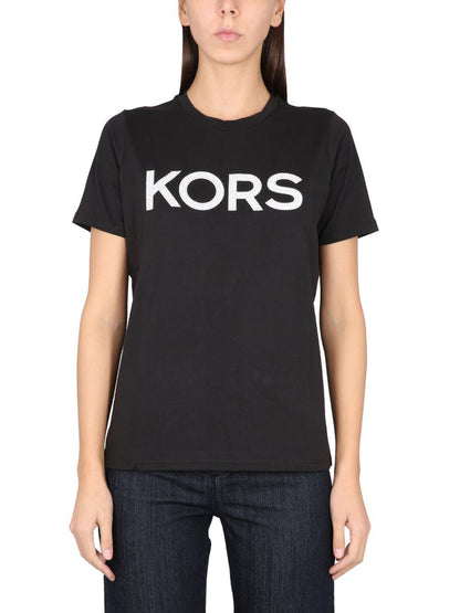 Michael Kors t-shirt med rund hals