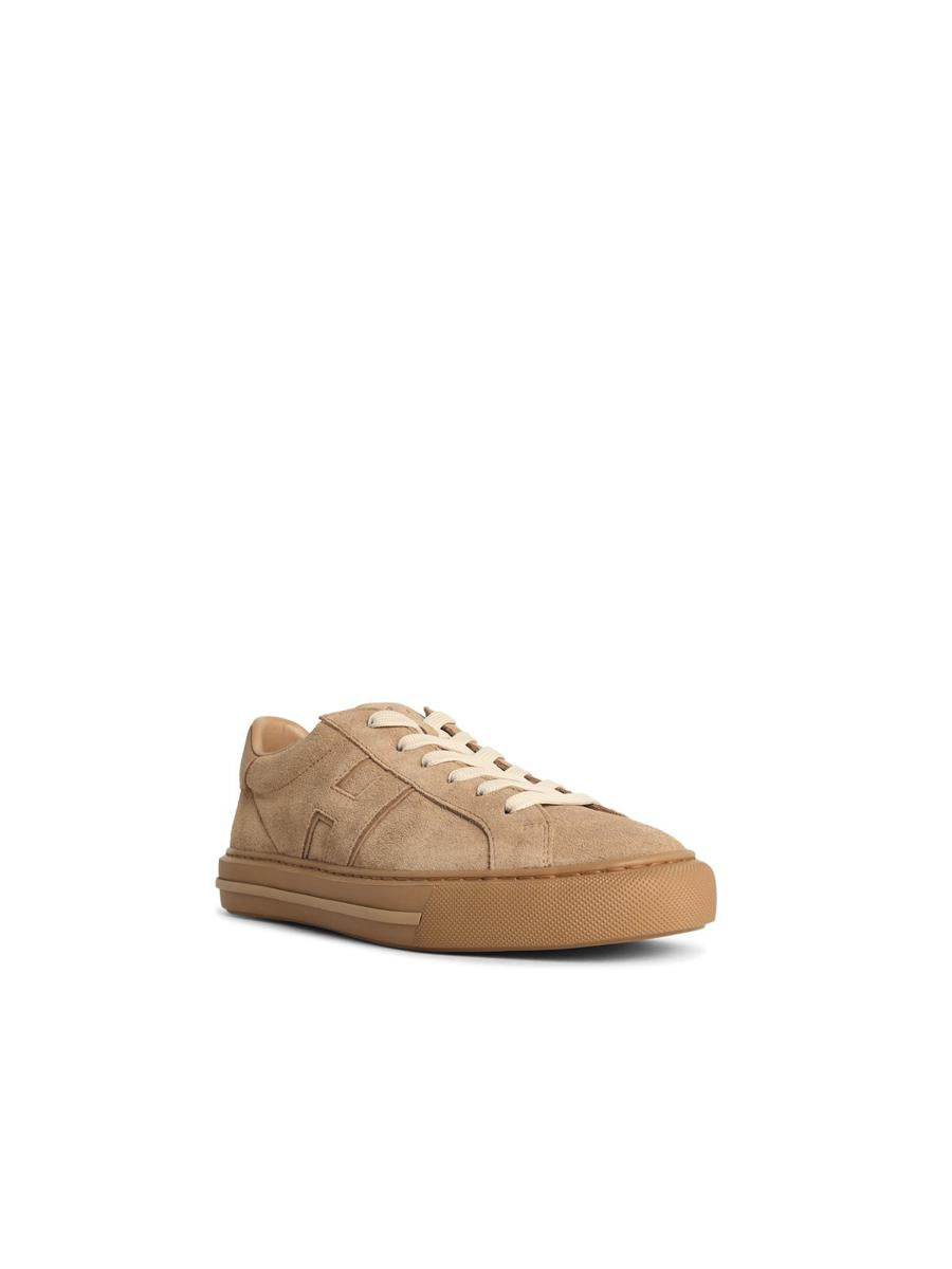 Hogan 'H691' Beige Mocka Sneakers