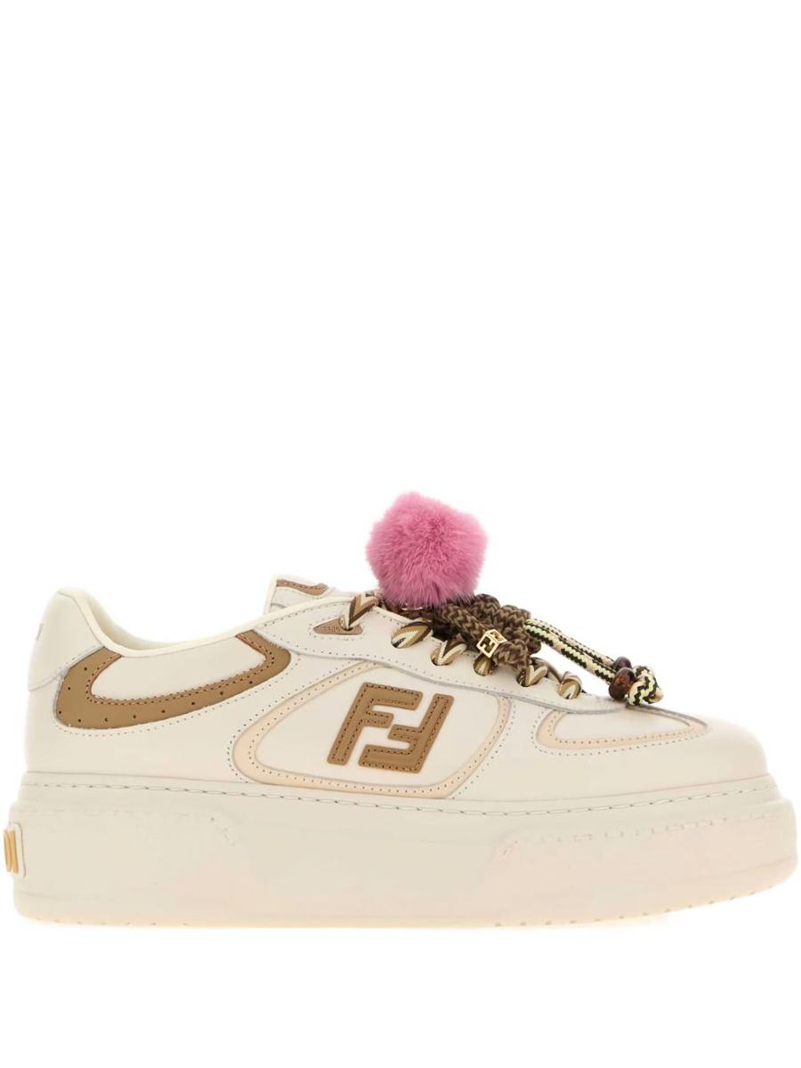 Fendi Fendi Match Charm-utsmyckade sneakers