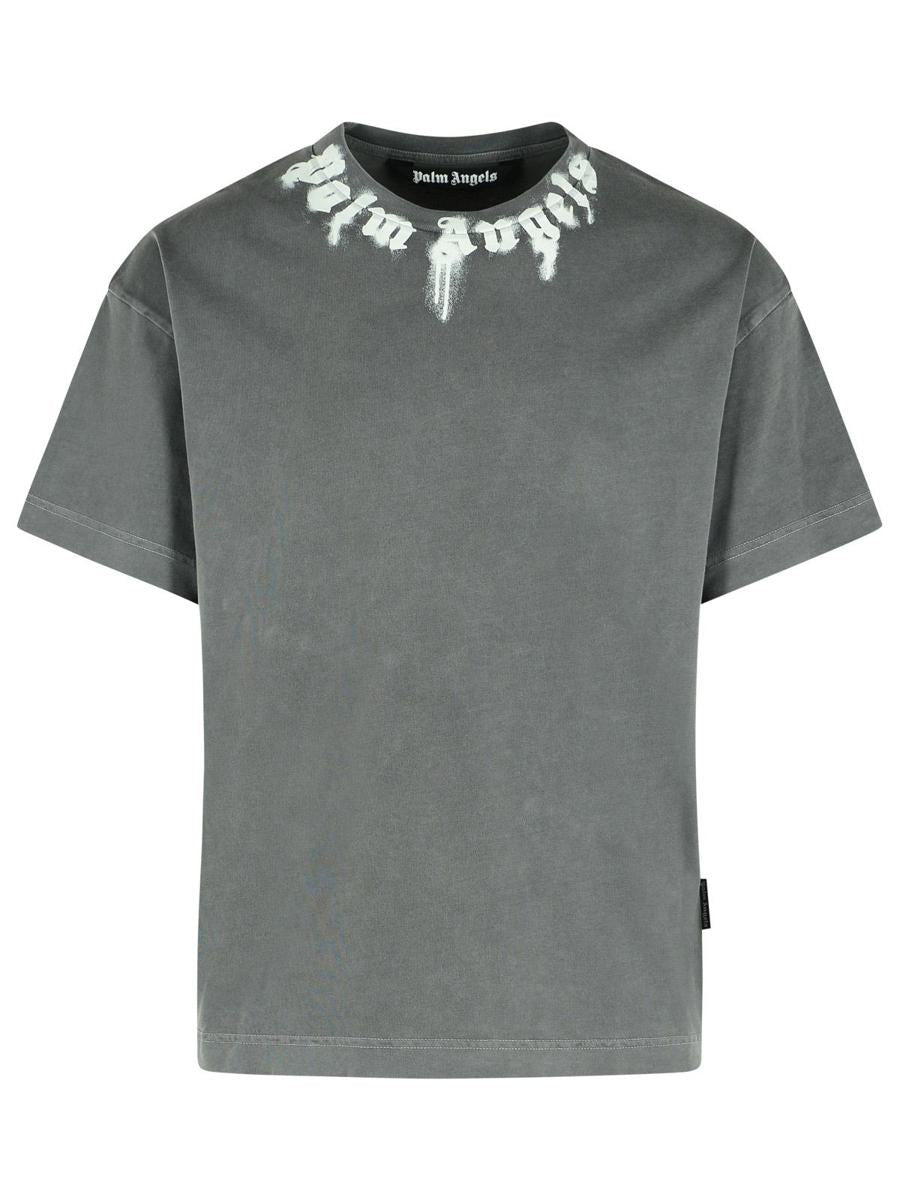 Palm Angels grå bomulls-t-shirt