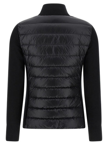 Moncler kofta i två material