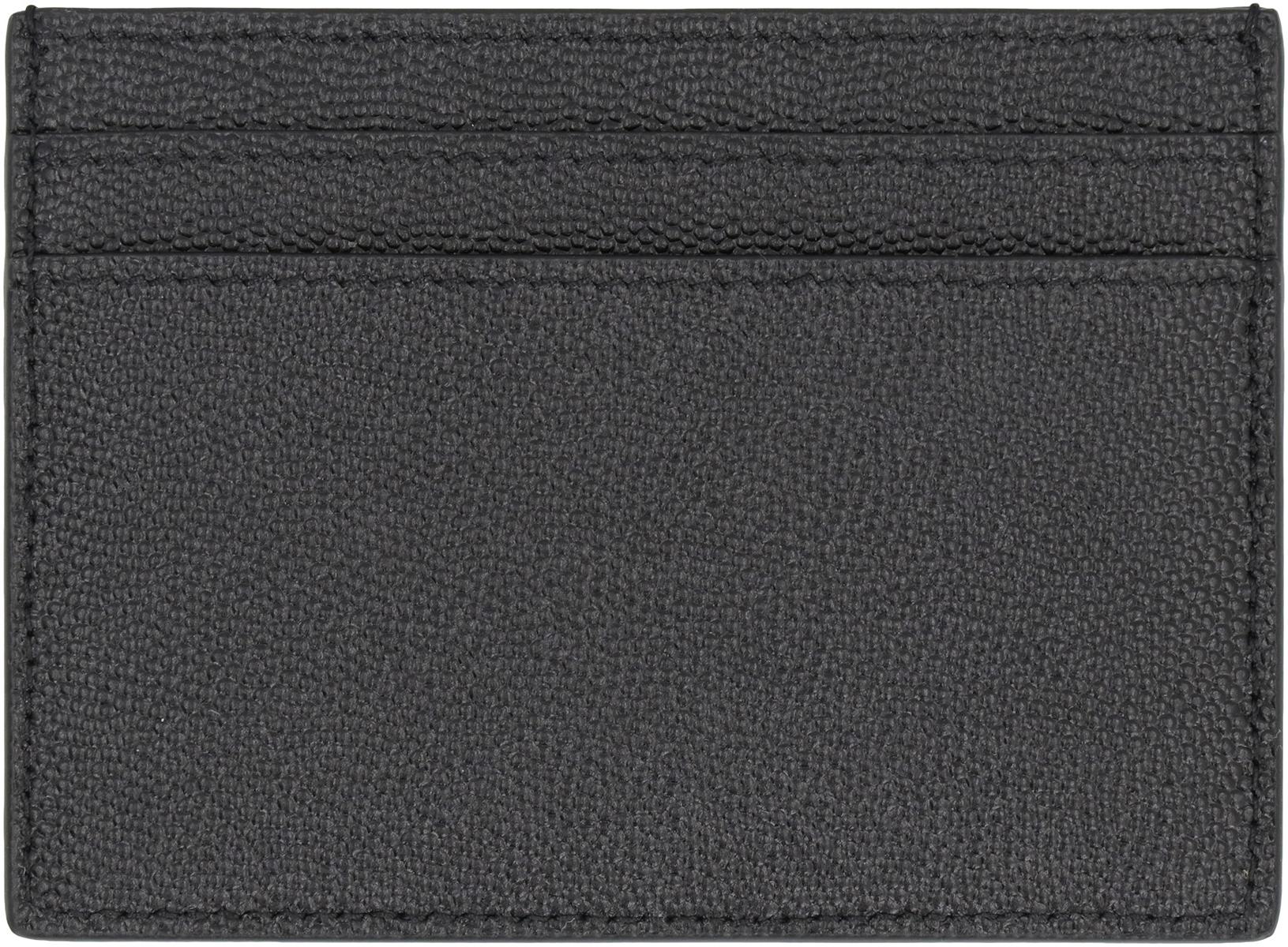 Saint Laurent Cassandre Logo Detail Läderkorthållare