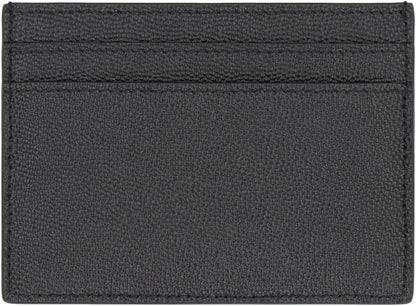 Saint Laurent Cassandre Logo Detail Läderkorthållare