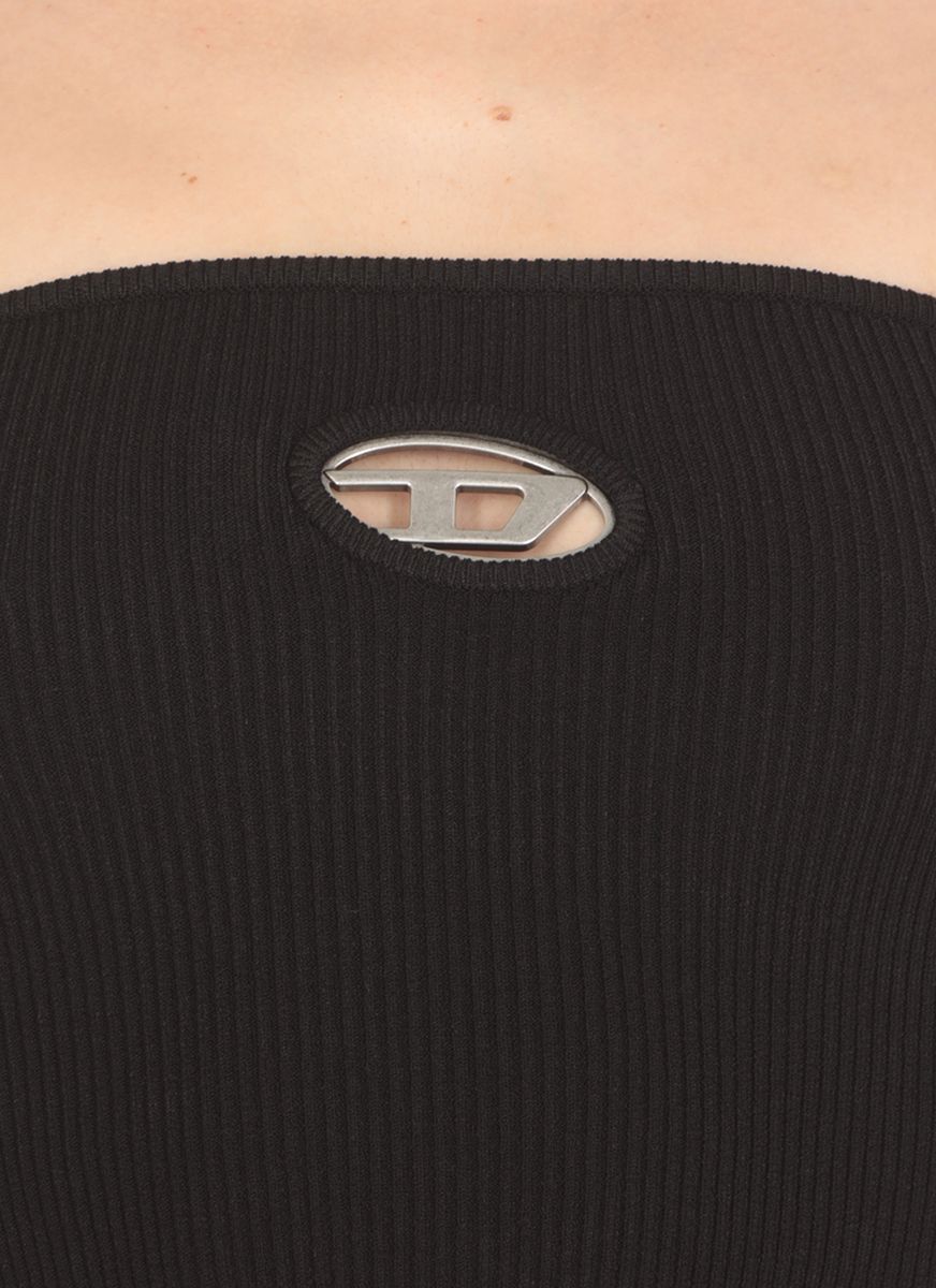 Diesel Clarksvillex-topp med logotyp