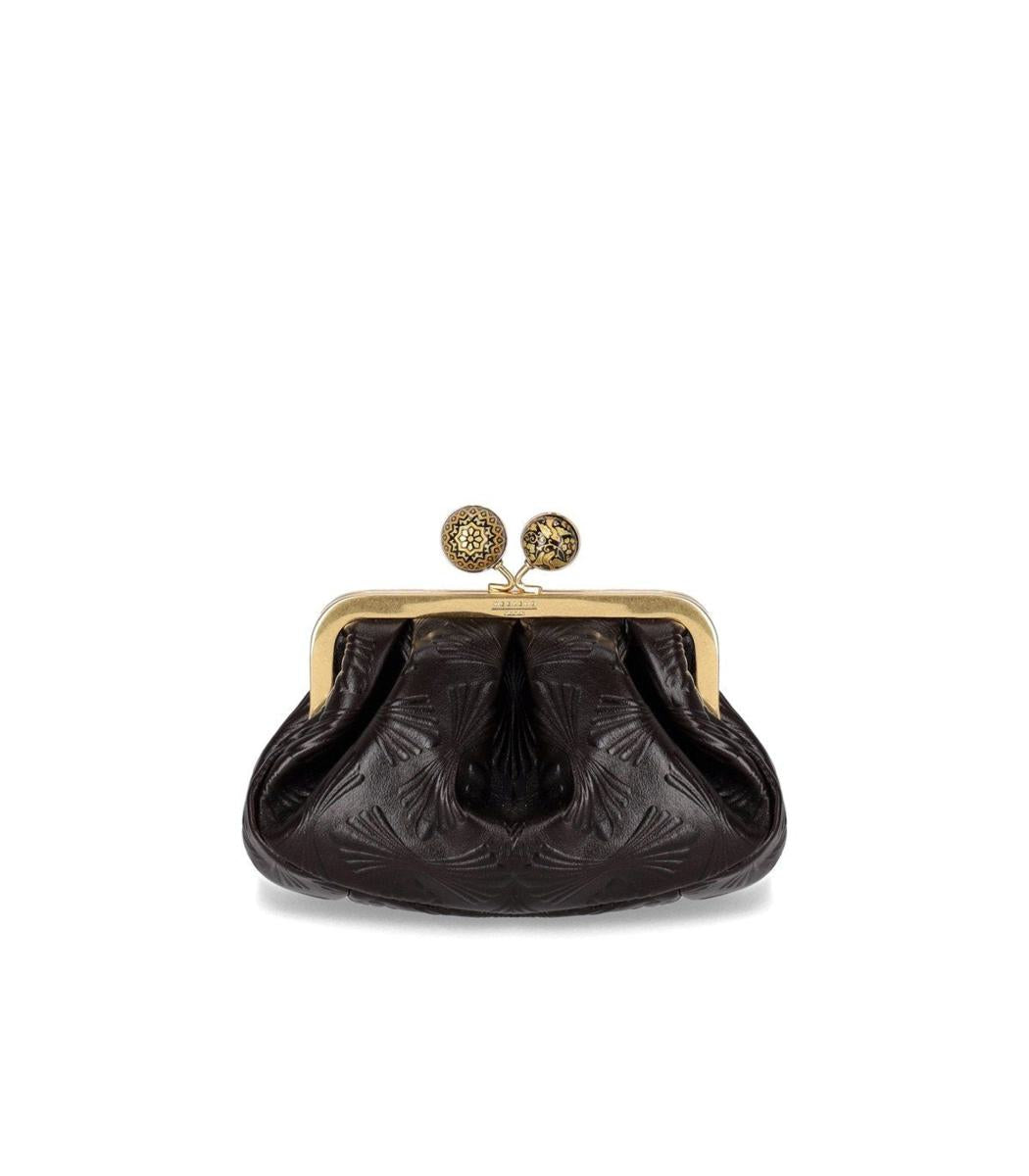 Weekend Max Mara Pasticcino Spanish Heritage Liten Brun Kuvertväska