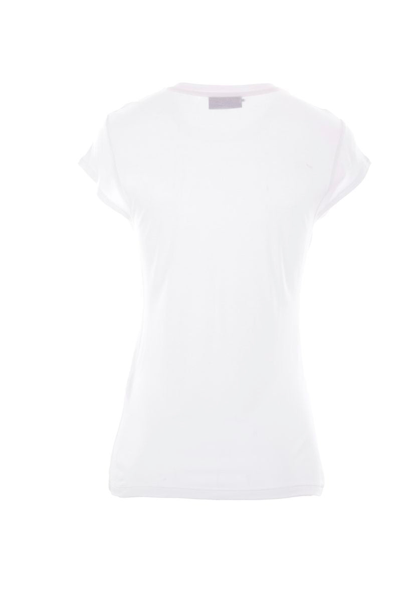 Elisabetta Franchi T-shirt med logotyptryck