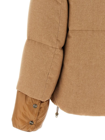 Herno Two-Material Pufferjacka