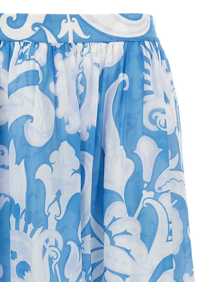 Etro blommig kjol