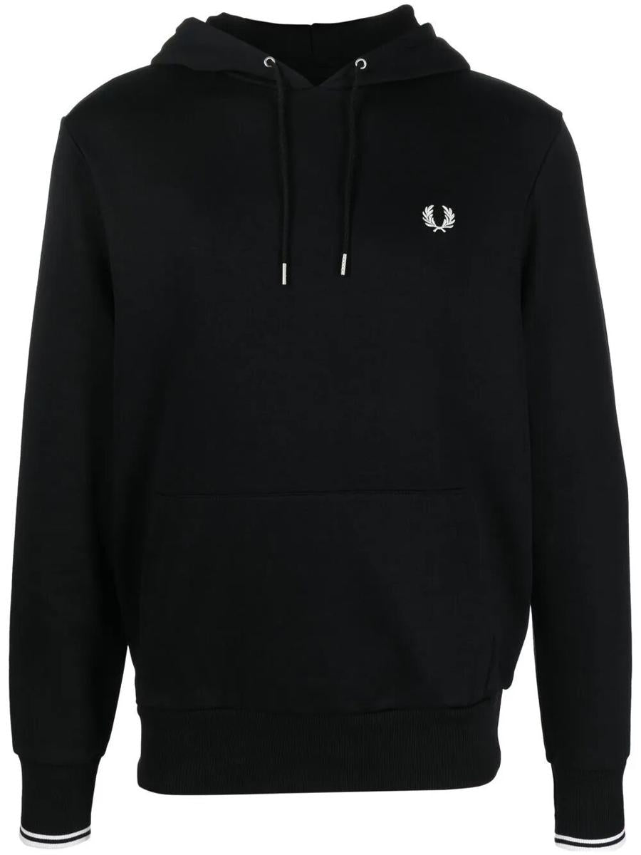 Fred Perry "" Tipped Hoodie Kläder