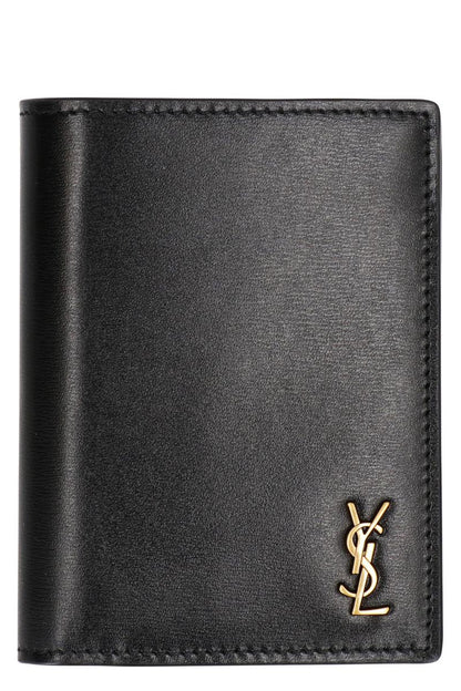 Saint Laurent Tiny Cassandre Läderkorthållare