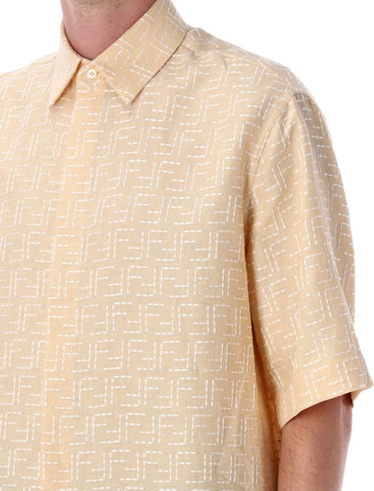 Fendi Ff Jacquardskjorta
