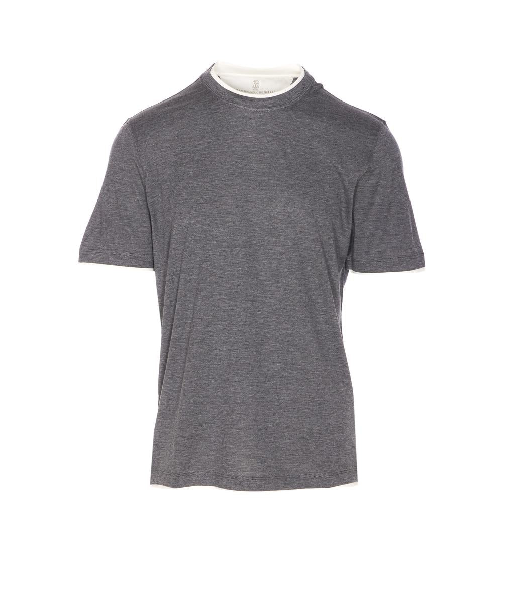 Brunello Cucinelli T-shirts och pikétröjor