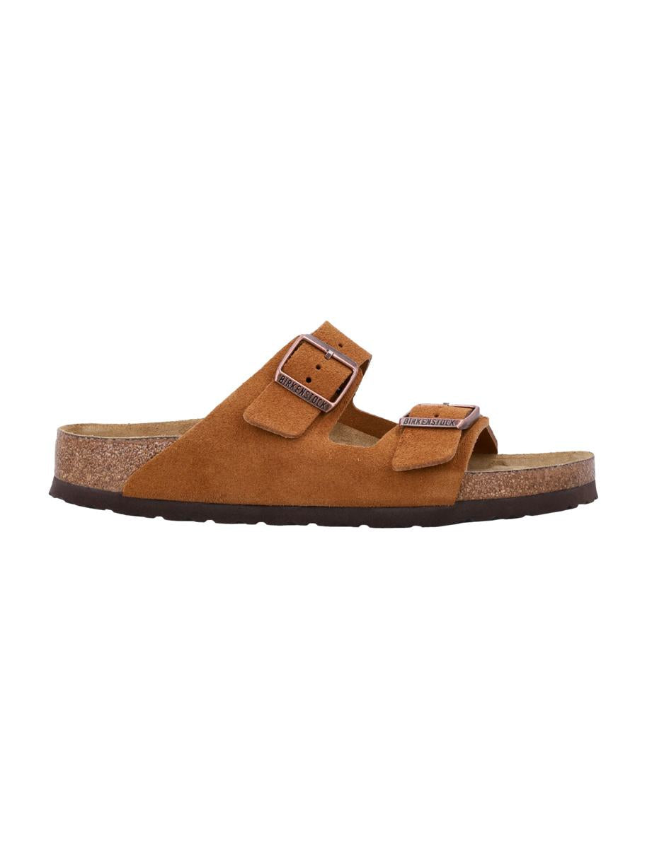 Birkenstock Mocka Arizona Sandaler Minkbruna