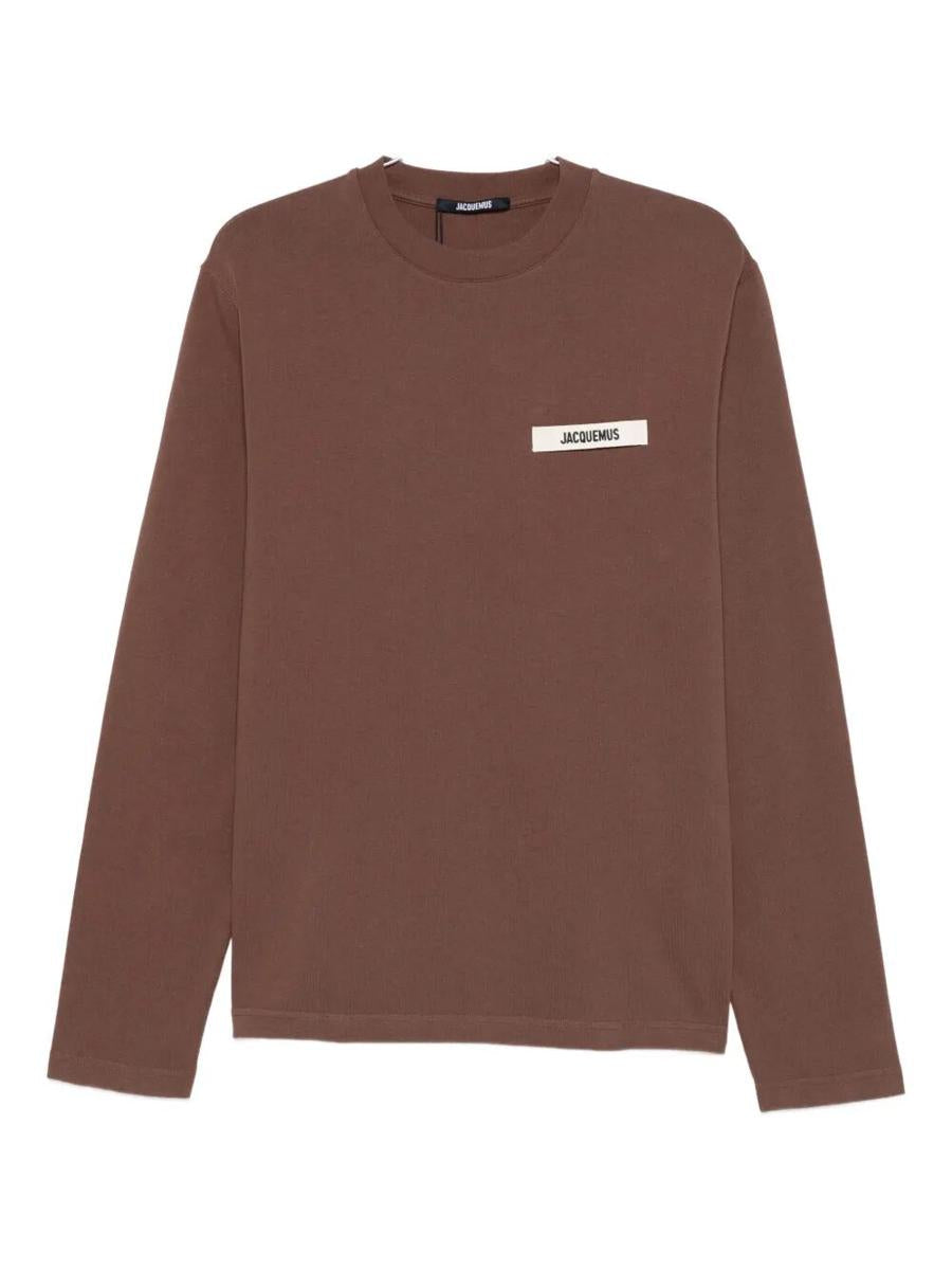 Jacquemus Le T-Shirt Gros Grain Manches Longues Kläder