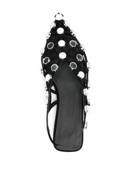 Attico Grid Slingback Sandaler