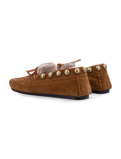 Isabel Marant Fitza Loafers i mocka