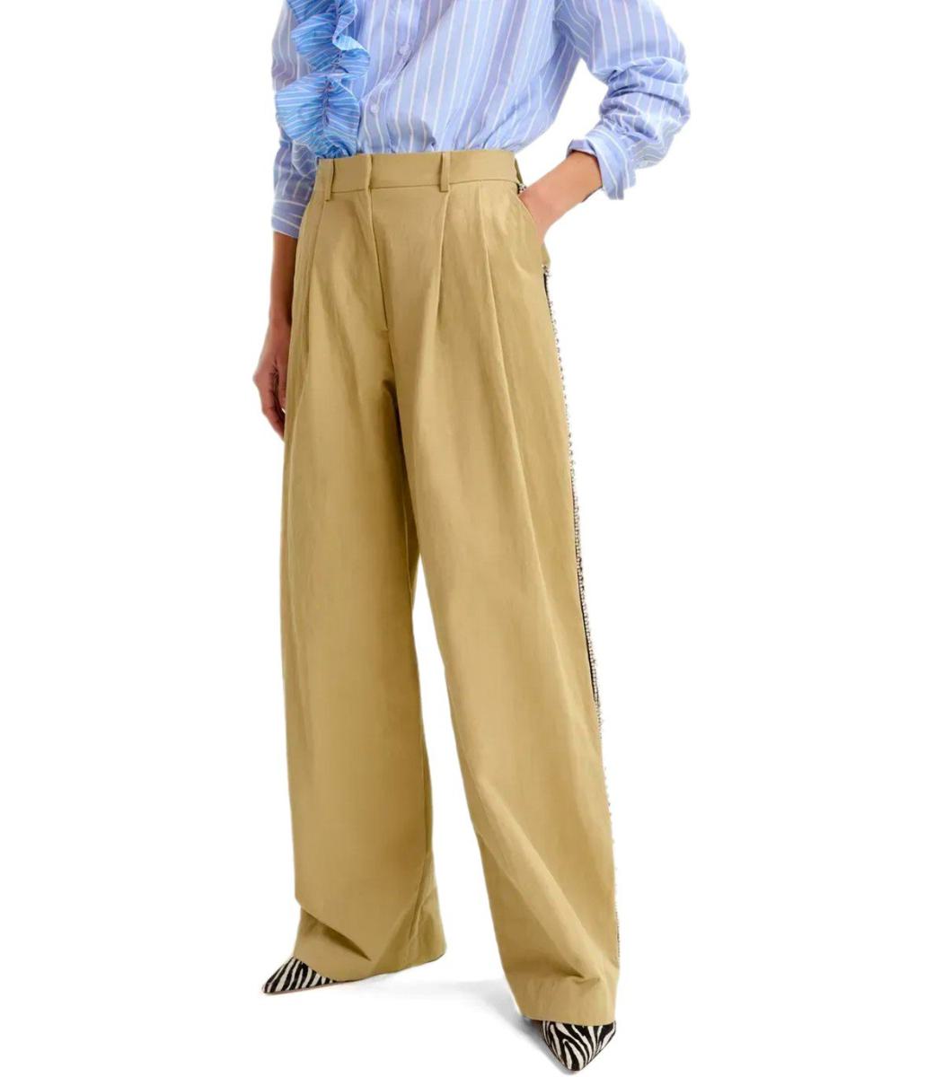 Essentiel Antwerp Iso Beige Byxor