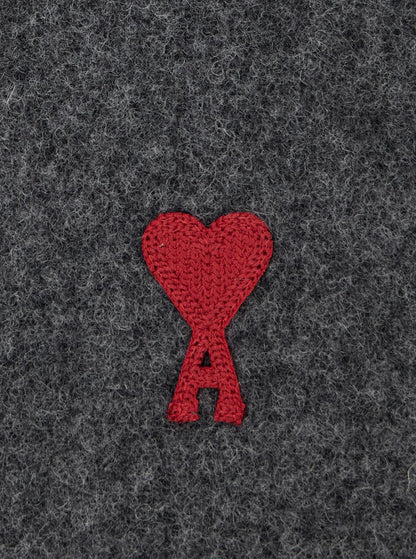 Röd AMI Paris De Coeur-halsduk