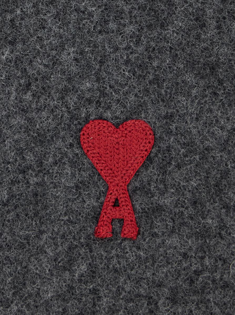 Röd AMI Paris De Coeur-halsduk